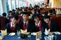 Students felt excited for joining their First High Table Dinner
